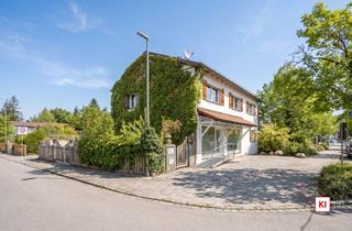 Immobilie kaufen in 85521 Ottobrunn, Vielseitiges Wohn- und Geschäftshaus mit Gartenidylle und großem Entwicklungspotenzial