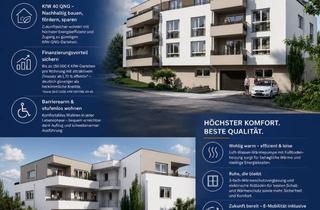Wohnung kaufen in 72631 Aichtal, Altengerechte und barrierefreie QNG-zertifizierte Wohnungen in Aichtal-Grötzingen