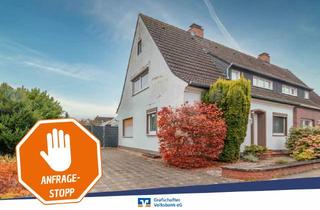 Doppelhaushälfte kaufen in 48527 Nordhorn, Doppelhaushälfte mit Potential in Nordhorn