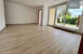 Wohnung kaufen in 71277 Rutesheim, 2 Zimmer- Wohntraum in Rutesheim im Erdgeschoss mit Terrasse, eigenem Garten und TG-Stellplatz