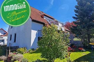 Wohnung kaufen in 09669 Frankenberg, Terrasse mit privatem Gartenanteil, 3 Wohnetagen und Garage - VERMIETET!