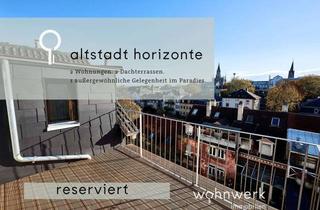 Wohnung kaufen in 78462 Konstanz, RESERVIERT: Altstadt Horizonte | 2 Wohnungen. 2 Dachterrassen. 1 außergewöhnliche Gelegenheit