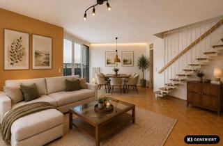 Wohnung kaufen in 50999 Sürth, Großzügige Maisonette mit 2 Balkonen & sonniger Südterrasse in Köln-Sürth