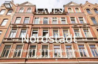 Wohnung kaufen in 30167 Nordstadt, charmante 3-Zimmer-Altbauwohnung in begehrter Wohnlage