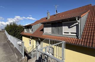 Wohnung kaufen in 79539 Lörrach, Großzügige Dachgeschosswohnung mit Galerien und Panoramablick an bester Tüllinger Aussichtslage