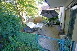 Wohnung kaufen in 82377 Penzberg, Schöne EG Wohnung mit großer Terrasse, zentrumsnah, direkt neben kleinem Park