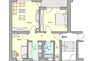 Wohnung mieten in Schillerstr., 89564 Nattheim, Schöne 3-Zimmer-Wohnung