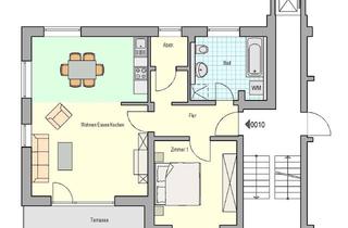 Wohnung mieten in Zeppelinstr., 89547 Gerstetten, Schöne 2-Zimmer-Dachgeschosswohnung