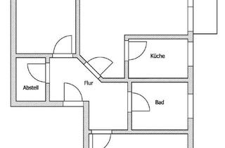 Sozialwohnungen mieten in Märchenring 37, 50127 Bergheim, Helle 3-Zimmer-Dachgeschosswohnung mit Balkon – WBS erforderlich