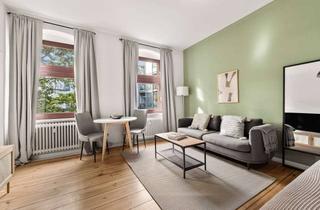 Wohnung mieten in Düppelstraße 28A, 12163 Steglitz, Beeindruckende 1-Zimmer Wohnung in Steglitz - voll möbliert