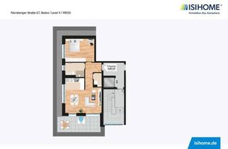 Wohnung mieten in Nürnberger Straße 67, 36179 Bebra, Großzügige 2-Raum-WE im DG mit Dachterrasse – ideal für Singles oder Paare – WE09