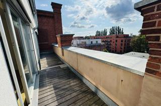 Wohnung mieten in Adolf-Heyden-Straße, 12555 Köpenick, Direkt an der Spree - mit großzügiger Süd-Terrasse im DG, EBK, Abstellkammmer und Badewanne!