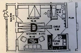 Wohnung mieten in Göttweigerstraße 93, 94032 Innstadt, 2-Zimmer-Wohnung in Passau mit Westbalkon / WG-geeignet