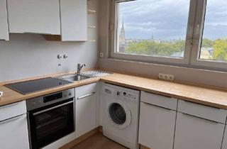 Wohnung mieten in Roonstraße, 47799 Cracau, Wohnen über den Dächern von Krefeld - Traumhafte 2-Zimmer-Wohnung mit großer Dachterrasse