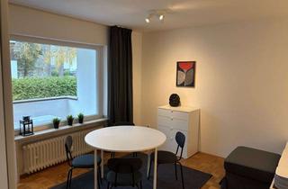 Wohnung mieten in Hans-Grässel-Weg, 81375 Hadern, Helle vollmöblierte 1-Zimmer Wohnung mit Balkon in München-Hadern