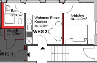 Wohnung mieten in Löwensteinerstraße 60, 74182 Obersulm, 2 Zimmer - Obersulm-Willsbach (WHG 2)
