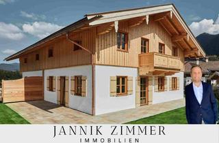 Doppelhaushälfte kaufen in 83708 Kreuth, Süd-West-Sonne, Bergblick und Sauna: Neuwertige Doppelhaushälfte in Kreuth-Scharling