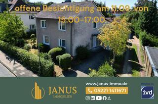 Einfamilienhaus kaufen in 32049 Herford, Einfamilienhaus mit Garage und großzügigem Grundstück in gewachsener Wohnlage von Herford