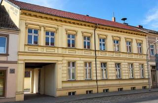 Haus kaufen in 16833 Fehrbellin, Denkmalgeschütztes Wohn- und Geschäftshaus im Stadtzentrum von Fehrbellin