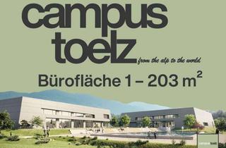 Büro zu mieten in Am Sitecpark, 83646 Bad Tölz, NEUBAU – Moderne Büroflächen im Industrielook – provisionsfrei (Fläche 1)