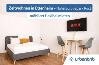 Immobilie mieten in Hauptstraße, 77955 Ettenheim, Möbliertes Wohnen auf Zeit in Ettenheim – attraktive 1-Zimmer-Wohnung ab 1 Monat
