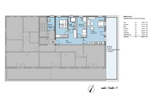 Wohnung mieten in Liliencronstr 93, 22149 Rahlstedt, Moderne 3-Zimmer-Neubauwohnung mit Terrasse & Einbauküche