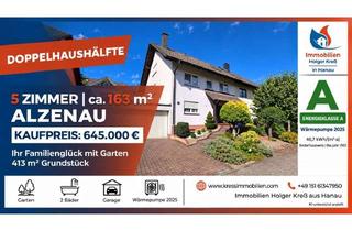 Doppelhaushälfte kaufen in 63755 Alzenau, Top gepflegte energieeffiziente Doppelhaushälfte mit Garten in ruhigen Wohngebiet in Alzenau