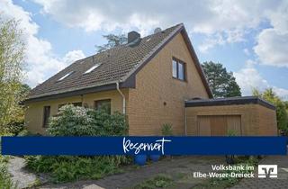 Haus kaufen in 27616 Beverstedt, Volksbank Immobilien: Zweifamilienhaus mit herrlichem Garten im schönen Lunestedt