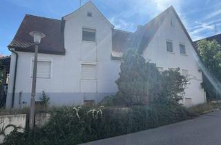 Haus kaufen in 91619 Obernzenn, Großzügiges 2-Familienhaus mit Einliegerwohnung und Doppelgarage