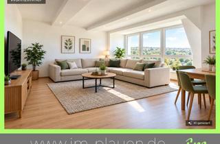 Wohnung mieten in Hegelstraße 52, 08527 Plauen, Großzügige 4-Raum-Wohnung mit Westbalkon & Weitblick in Plauen-Südvorstadt