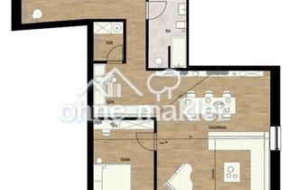 Wohnung mieten in Bahnhofstrasse 52, 69509 Mörlenbach, Erstbezug nach Kernsanierung - 102 qm große 3 Zi. Wg. mit Balkon