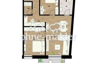Wohnung mieten in Bahnhofstarße 52, 69509 Mörlenbach, Erstbezug nach Kernsanierung - 65 qm große 3 Zi. Wg. mit Balkon