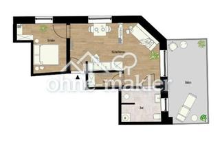 Wohnung mieten in Bahnhofstrasse 52, 69509 Mörlenbach, Erstbezug nach Kernsanierung - 44qm 3 Zi. Wg. mit Balkon