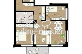 Wohnung mieten in Bahnhofstrasse 52, 69509 Mörlenbach, Erstbezug nach Kernsanierung - 70 qm große 3 Zi. Wg. im OG mit Balkon
