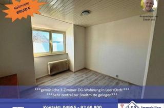 Wohnung mieten in 26789 Leer, ***Gemütliche 3-Zi-Wohnung in zentraler Lage von Leer/Ostfr.***