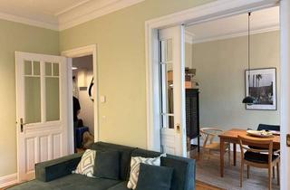 Wohnung kaufen in Sternschanze, 20357 Sternschanze, Sternschanze, 3-Zimmer-Altbauwohnung mit Balkon, stilvoll saniert – befristet vermietet bis 12/27