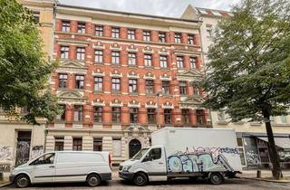 Wohnung kaufen in 04315 Neustadt-Neuschönefeld, Charmante 3-Zimmer-Altbauwohnung mit Balkon in Leipzig