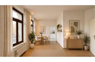 Wohnung kaufen in Rosa-Luxemburg-Straße 48, 04315 Neustadt-Neuschönefeld, Stilvolles Stadtrefugium mit Charme – urban wohnen, nachhaltig investieren. Renoviert & Bezugsfrei!