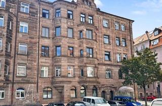 Wohnung kaufen in 90459 Galgenhof, Altbaujuwel im Denkmalhaus: Ca. 122 m² Wohnflair mit Stuck, hohen Decken und Südbalkon in Nürnberg
