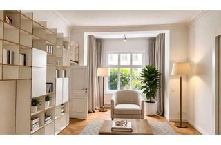 Wohnung mieten in 10777 Schöneberg, GROßZÜGIGE ALTBAUWOHNUNG MIT PRIVATER TERRASSE UND EIGENEM GARTEN