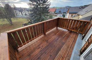 Wohnung mieten in 08352 Raschau, Schöne 3-Raum DG-Wohnung mit Balkon und PKW-Stellplatz