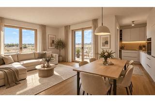 Sozialwohnungen mieten in 68259 Feudenheim, OHNE WBS : Erstbezug: Moderne 3-Zimmer-Wohnung mit Südwest-Loggia und Parkblick