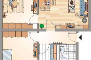 Sozialwohnungen mieten in An Der Zechenbahn, 45661 Recklinghausen, 3-Zimmer-Wohnung in Recklinghausen Süd - WBS erforderlich!!