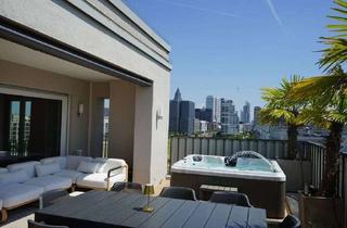 Penthouse mieten in Europa-Allee 135, 60326 Gallus, Luxus-Penthouse mit Klimaanlage, Whirlpool und Dachterrasse inkl. Skyline-Blick *unmöbliert