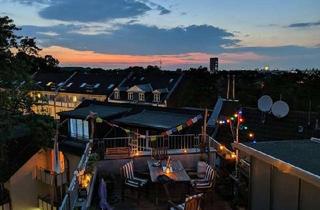 Wohnung mieten in 51063 Mülheim, Schöne 2 Zimmer-Altbauwohnung mit großer Dachterrasse zum Innenhof