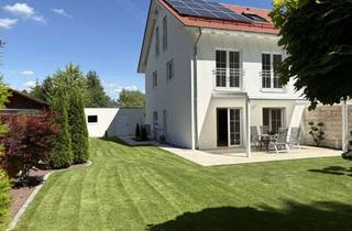 Doppelhaushälfte kaufen in 85649 Brunnthal, Exklusive Plus-Energie-Doppelhaushälfte in einzigartiger Waldrandlage