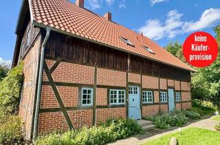 Einfamilienhaus kaufen in 17219 Ankershagen, HORN IMMOBILIEN ++ großes stilvolles Fachwerkhaus in Rumpshagen bei Penzlin mit vielen Extras!