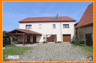Haus kaufen in 01665 Triebischtal, Flexibel, großzügig, naturnah: Wohnhaus mit separater Einliegerwohnung in Burkhardswalde