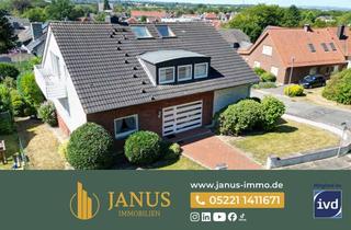 Haus kaufen in 32120 Hiddenhausen, Platz für zwei Generationen - großzügiges Zweifamilienhaus in ruhiger Waldrandlage