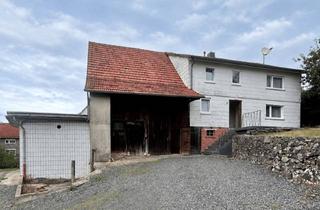 Einfamilienhaus kaufen in 36396 Steinau, Einfamilienhaus mit separatem Büro-/Wohnbereich und großzügiger Scheune in Hintersteinau